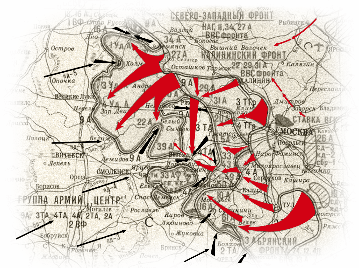 Ржевская битва потери